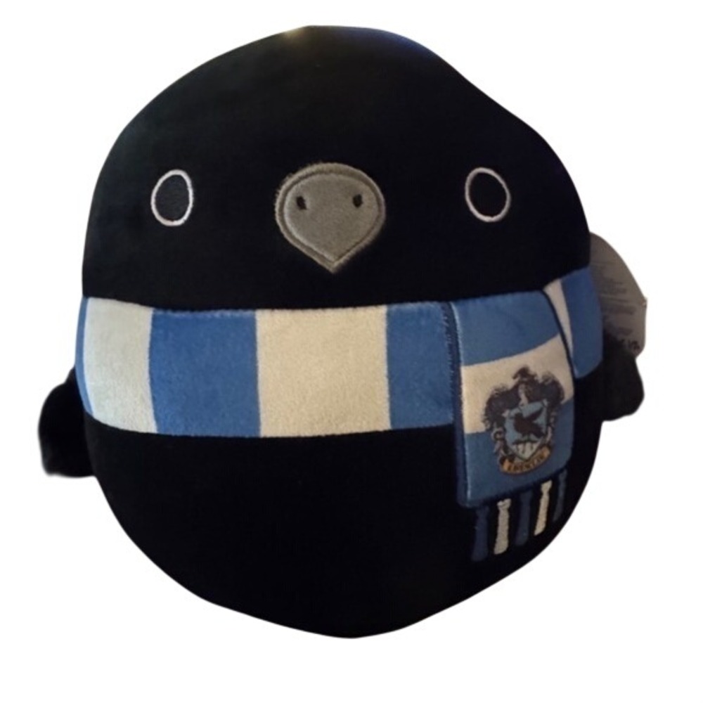 Squishmallows Harry Potter Ravenclaw Raven Kids 8 Inch Black Excellent Plush Toy